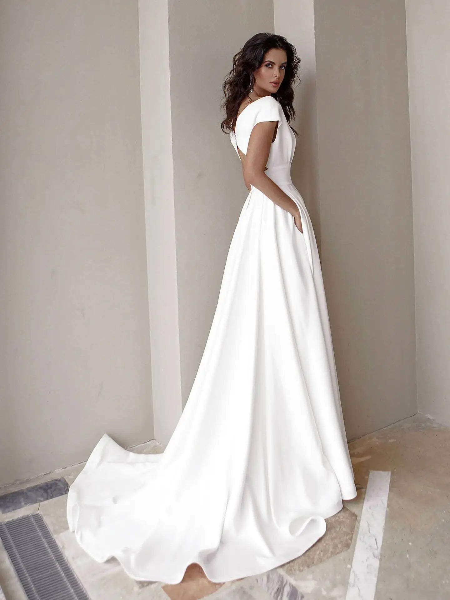 2026 Women's Elegant Party Evening Dresses Sexy V-neck Ruffle Solid Mid Waist Temperament Maxi Dress Prom Dresses Vestidos Femme